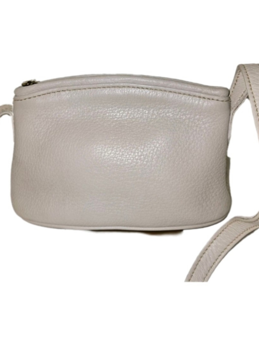 Coach Vintage 4916 Sonoma Bone Pebbled Leather Crossbody Bag